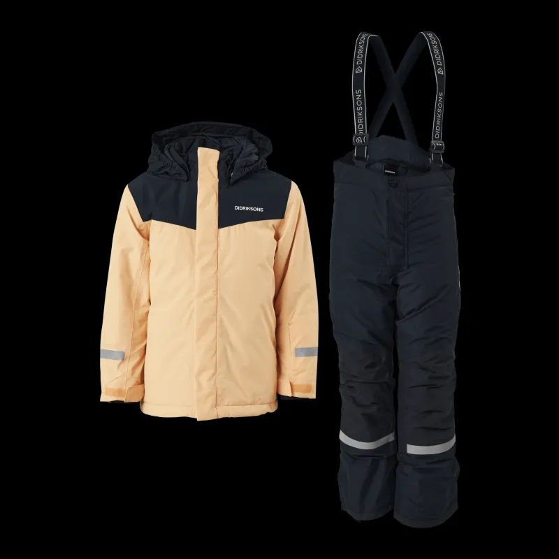 Didriksons Skare Kids Set Yellow Gul