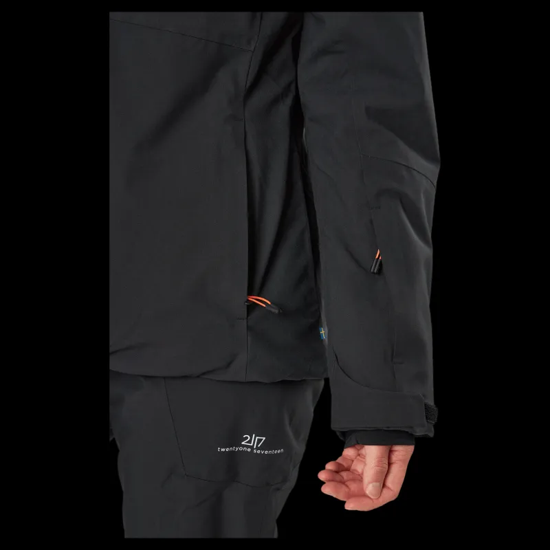 Hot 2117 of Sweden Skijacket Sala D Black Svart