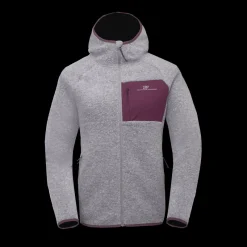Clearance 2117 of Sweden Skord Pile Hoodie W Grey Grå