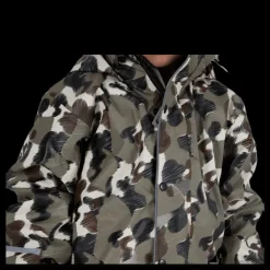 Best Virvelvind Skur Fodrat regnställ Patterned/Green Brun
