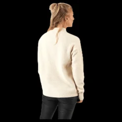 Pieces Skyla Ls O-Neck Wool Knit Grey Grå Online