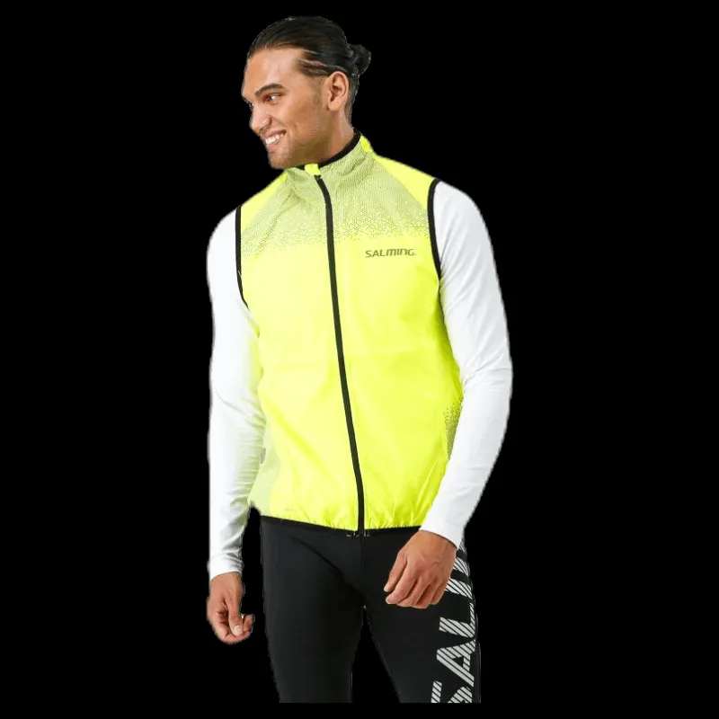 Discount Salming Skyline Vest M Yellow Gul