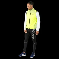 Discount Salming Skyline Vest M Yellow Gul