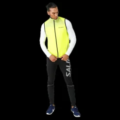 Discount Salming Skyline Vest M Yellow Gul