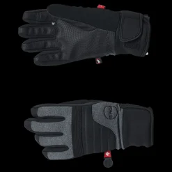 Kombi Sleek Jr Glove Heather Grey Svart Clearance