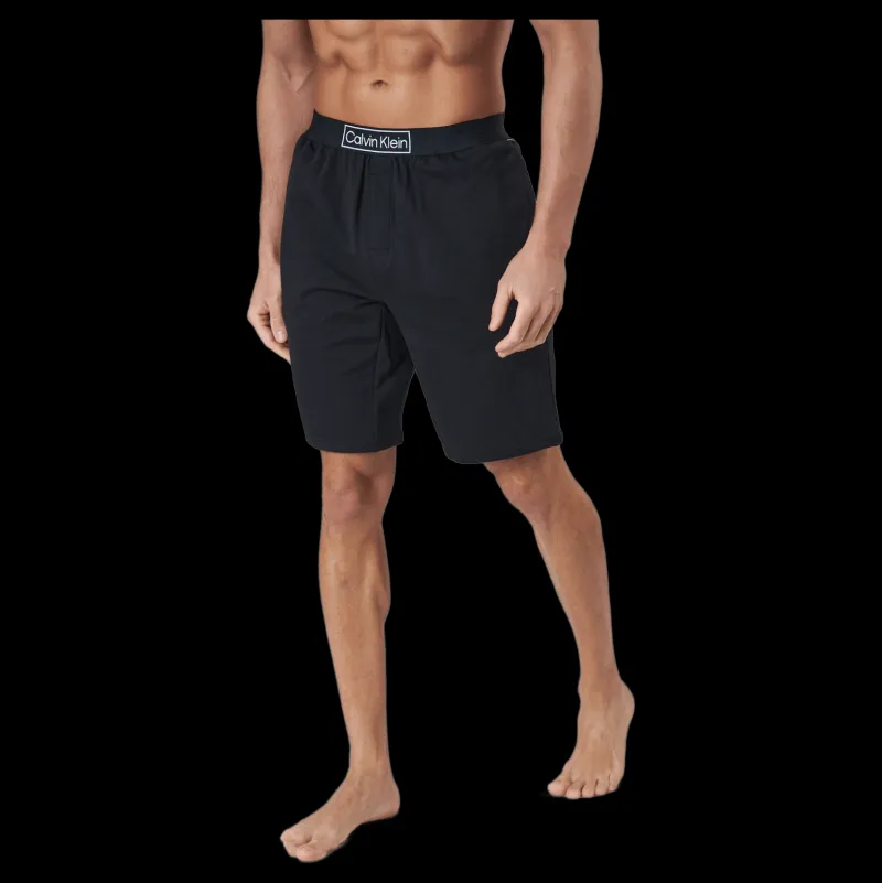 Calvin Klein Sleep Short Black Svart Discount