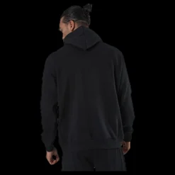 New Umbro Sleeve Print Hoodie Black Svart