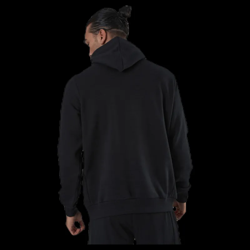 New Umbro Sleeve Print Hoodie Black Svart