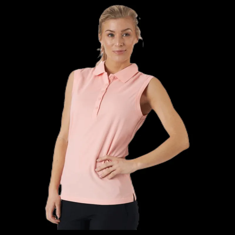Wilson Staff Sleeveless Polo Orange