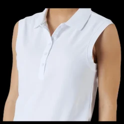 Outlet Wilson Staff Sleeveless Polo White Vit