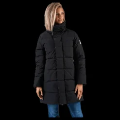 Clearance Svea Slim Fit Padded Jacket Black Svart