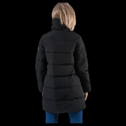 Clearance Svea Slim Fit Padded Jacket Black Svart