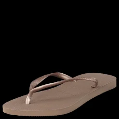 Havaianas Slim Rose Gold Rosa och Metallisk Clearance
