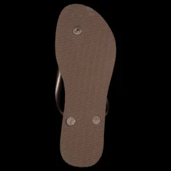 Havaianas Slim Rose Gold Rosa och Metallisk Clearance