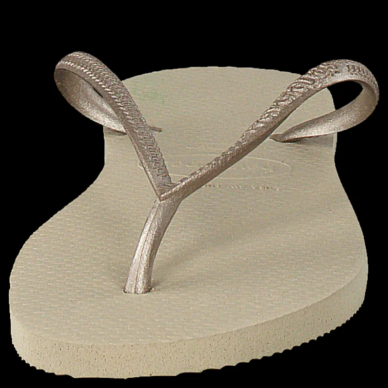 Online Havaianas Slim Sand Grey/Light Golden Beige
