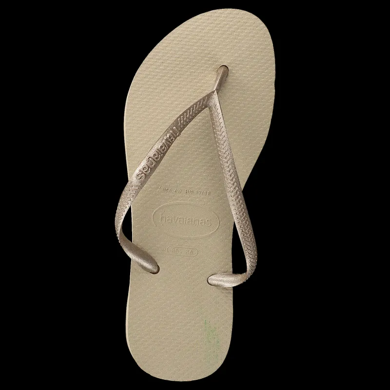 Online Havaianas Slim Sand Grey/Light Golden Beige