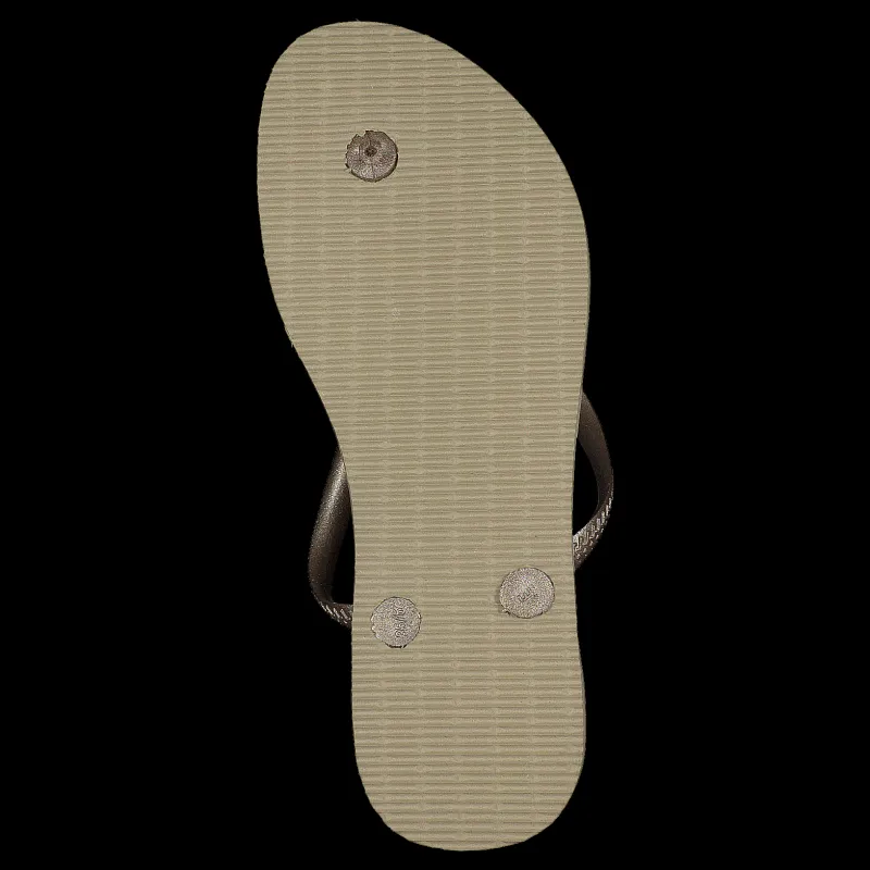 Online Havaianas Slim Sand Grey/Light Golden Beige