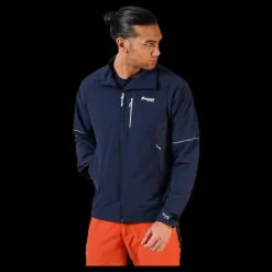 Hot Bergans of Norway Slingsby LT Softshell Jacket Blue/White Blå och Vit