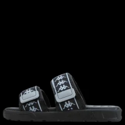 Kappa Slipper, Authentic Banda Aster Black/Silver Svart och Silver Best