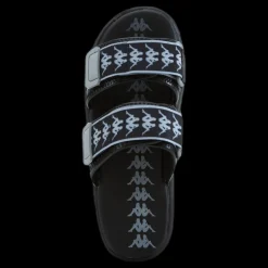 Kappa Slipper, Authentic Banda Aster Black/Silver Svart och Silver Best