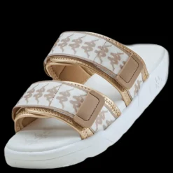 Kappa Slipper, Authentic Banda Aster White/Beige Vit och Beige
