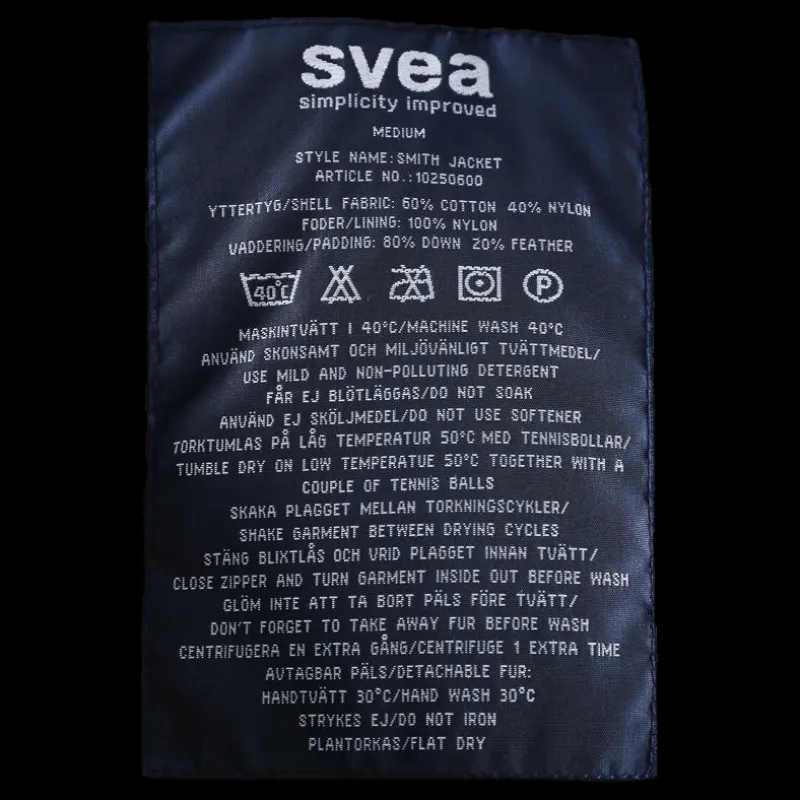 Svea Smith Jacket Blue Blå Outlet