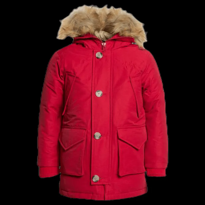 Svea Smith Junior Jacket Red Röd Hot