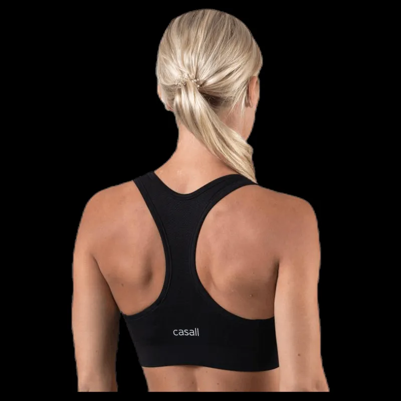 Casall Smooth Sports Bra Black Svart Best