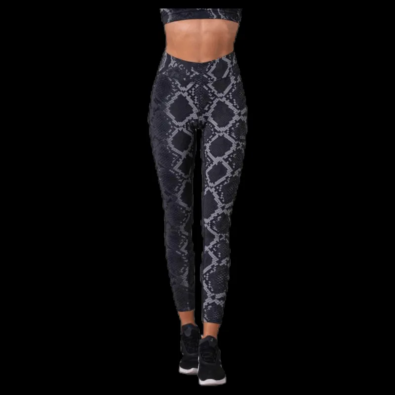 Sale Casall Snake Tights Grey Grå