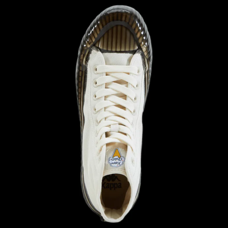 Kappa Sneakers Vulcanized, Gelato White Vit Sale