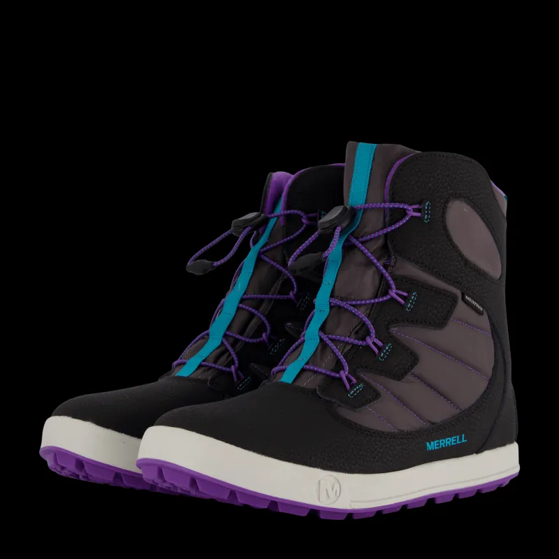 Merrell Snow Bank 4.0 Wtpf Black/purple/turq Flerfärgad Outlet