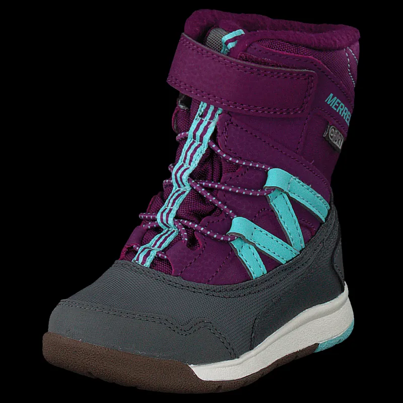 Merrell Snow Crush Wtpf Purple/turquoise