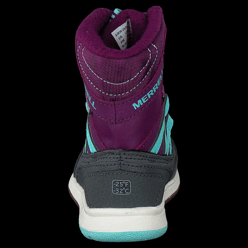 Merrell Snow Crush Wtpf Purple/turquoise