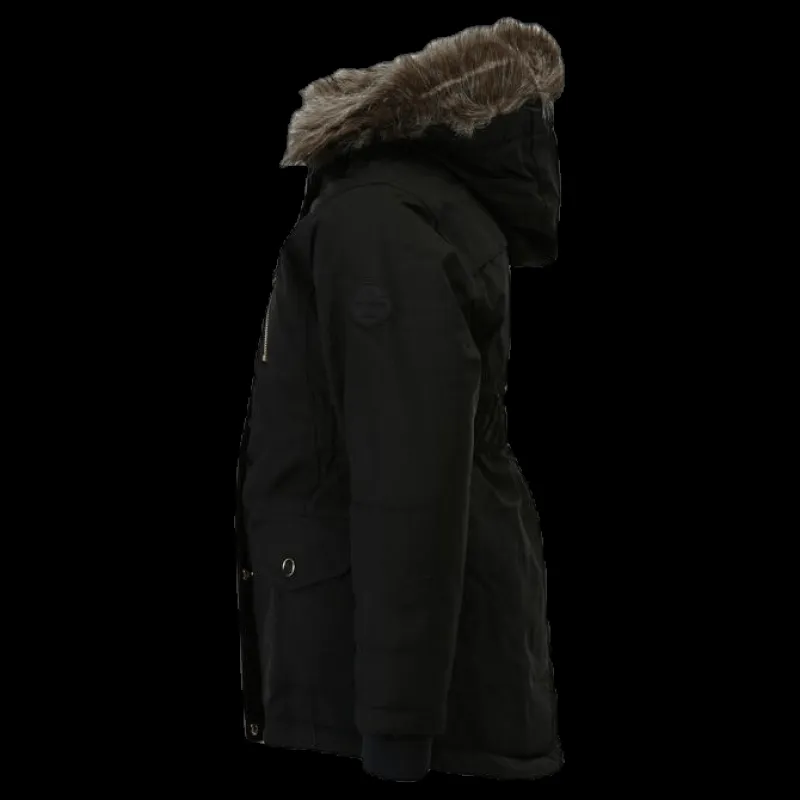 Name It Snow10 Jacket Black Svart New
