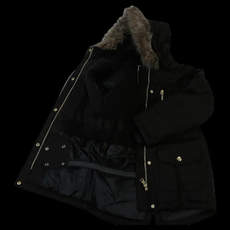 Name It Snow10 Jacket Black Svart New