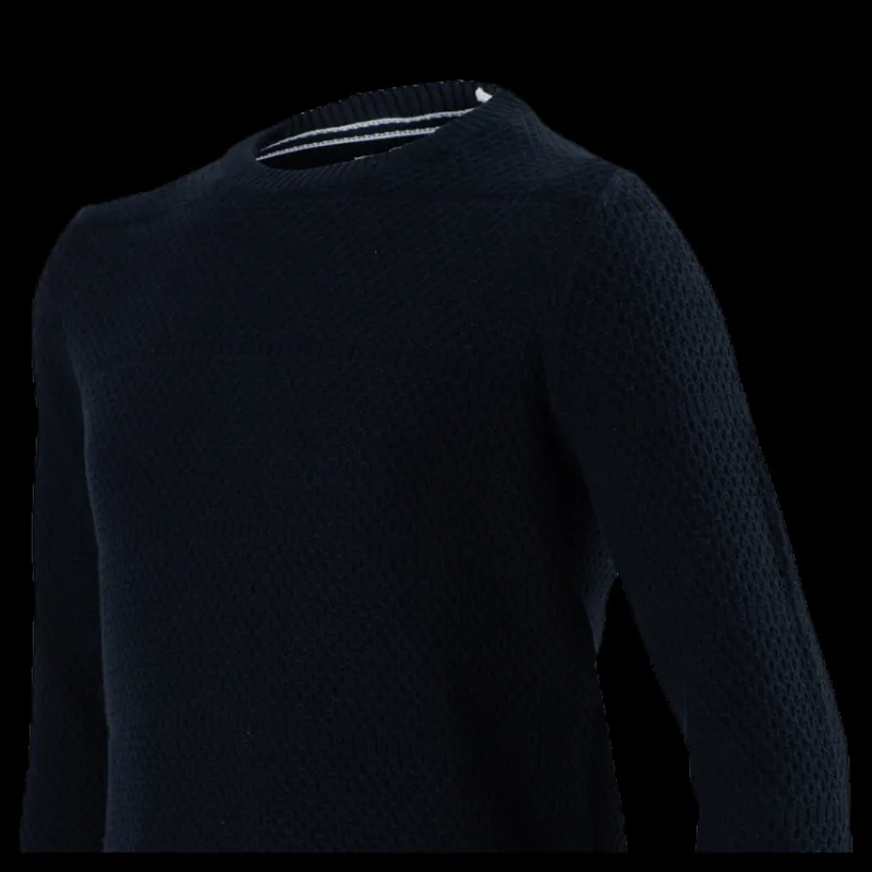 Jack & Jones Snow Knit Crew Neck Junior Blue Blå Online