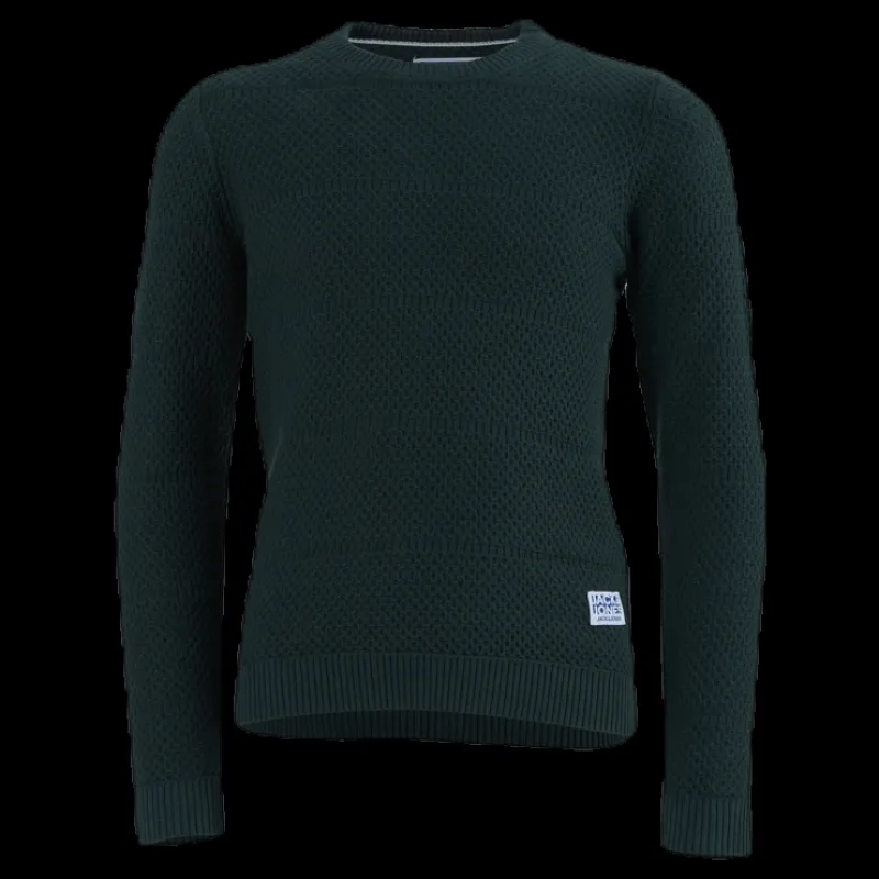 Jack & Jones Snow Knit Crew Neck Junior Blue Blå