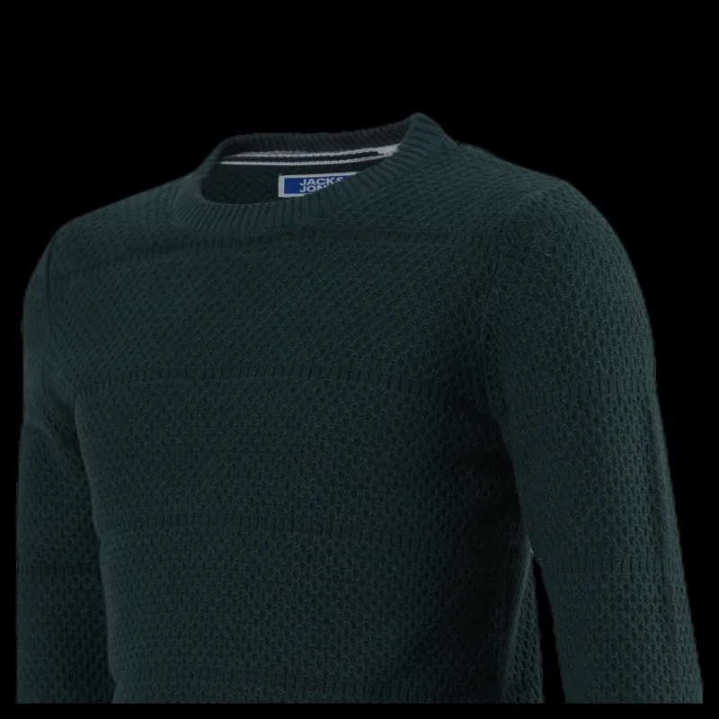 Jack & Jones Snow Knit Crew Neck Junior Blue Blå