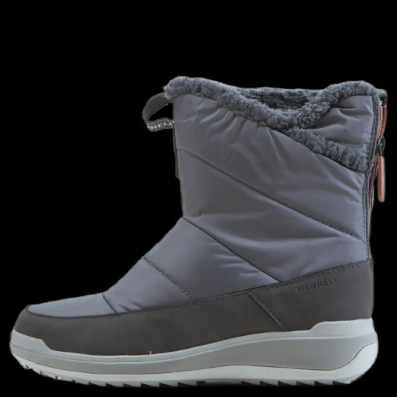 Merrell Snowcreek Sport Mid Wtpf Charcoal Blå New