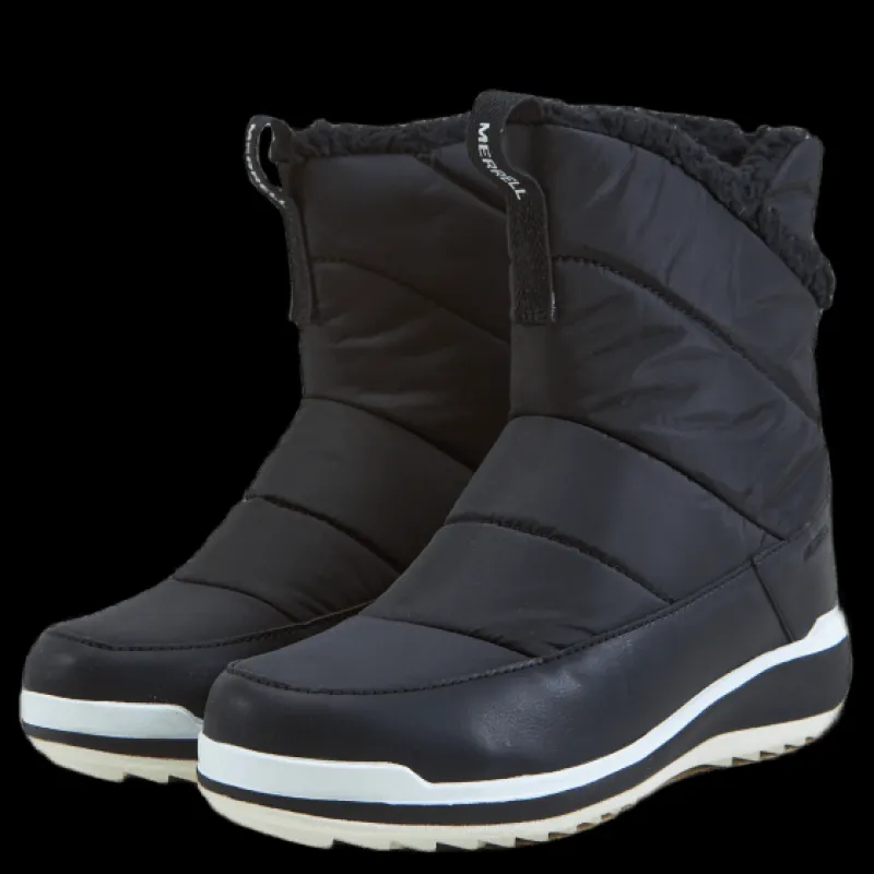 Clearance Merrell Snowcreek Sport Mid Wtpf Black Svart