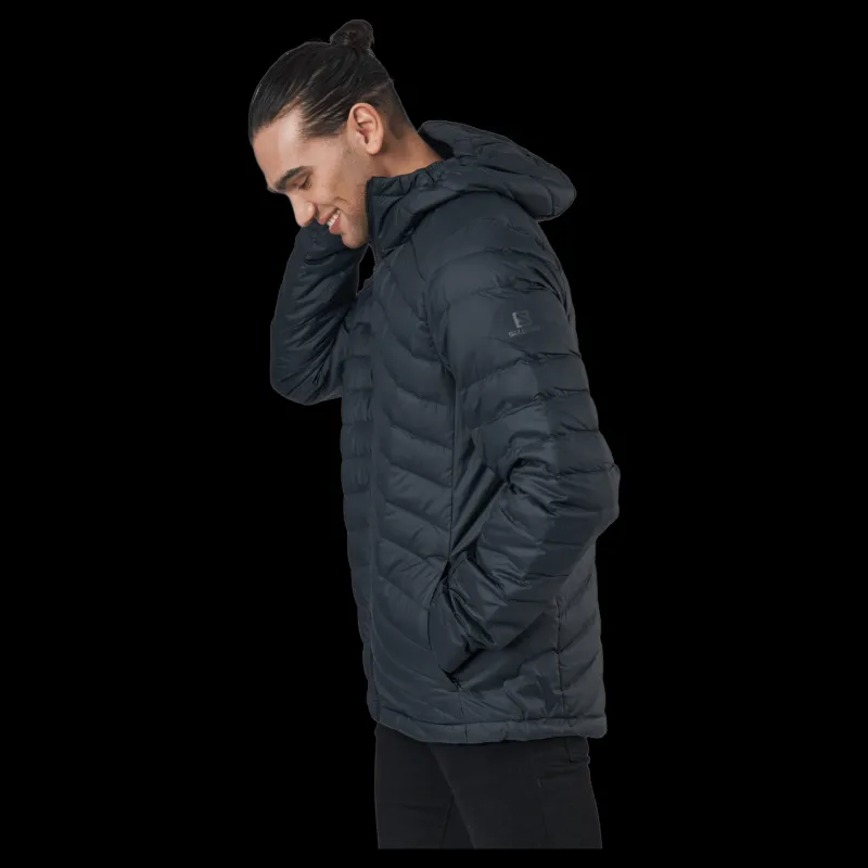 Clearance Salomon Sntial Xwarm Down Hdy M Black Svart