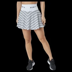BOW19 Sofia/print Skirt Thin Stripe White/black Flerfärgad Best