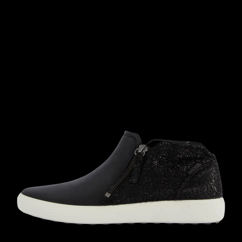 Clearance ECCO Soft 7 Black/black Grå och Svart