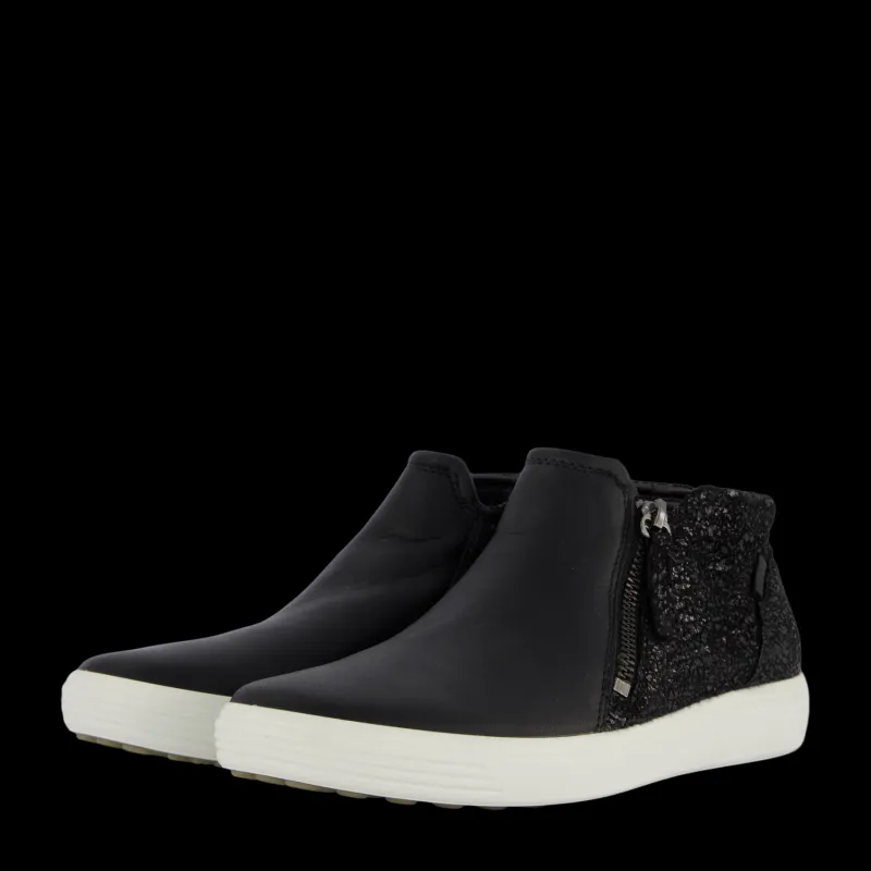 Clearance ECCO Soft 7 Black/black Grå och Svart