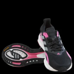 Best adidas SolarBoost 3 Shoes Core Black / Screaming Pink / Halo Silver Flerfärgad
