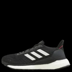 New adidas Solarboost 19 Shoes Core Black / Cloud White / Signal Pink / Coral Svart