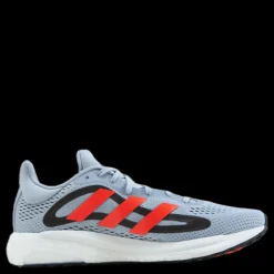 Hot adidas SolarGlide 4 Shoes Halo Silver / Solar Red / Core Black Flerfärgad