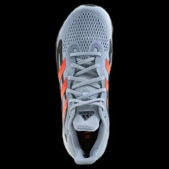 Hot adidas SolarGlide 4 Shoes Halo Silver / Solar Red / Core Black Flerfärgad