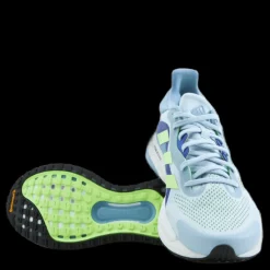 adidas SolarGlide 4 ST Shoes Halo Blue / Signal Green / Sonic Ink Flerfärgad Best