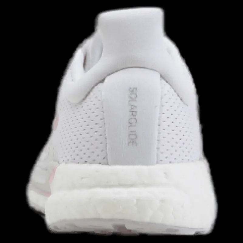 adidas SolarGlide Shoes Cloud White / Silver Metallic / Fresh Candy Vit Discount